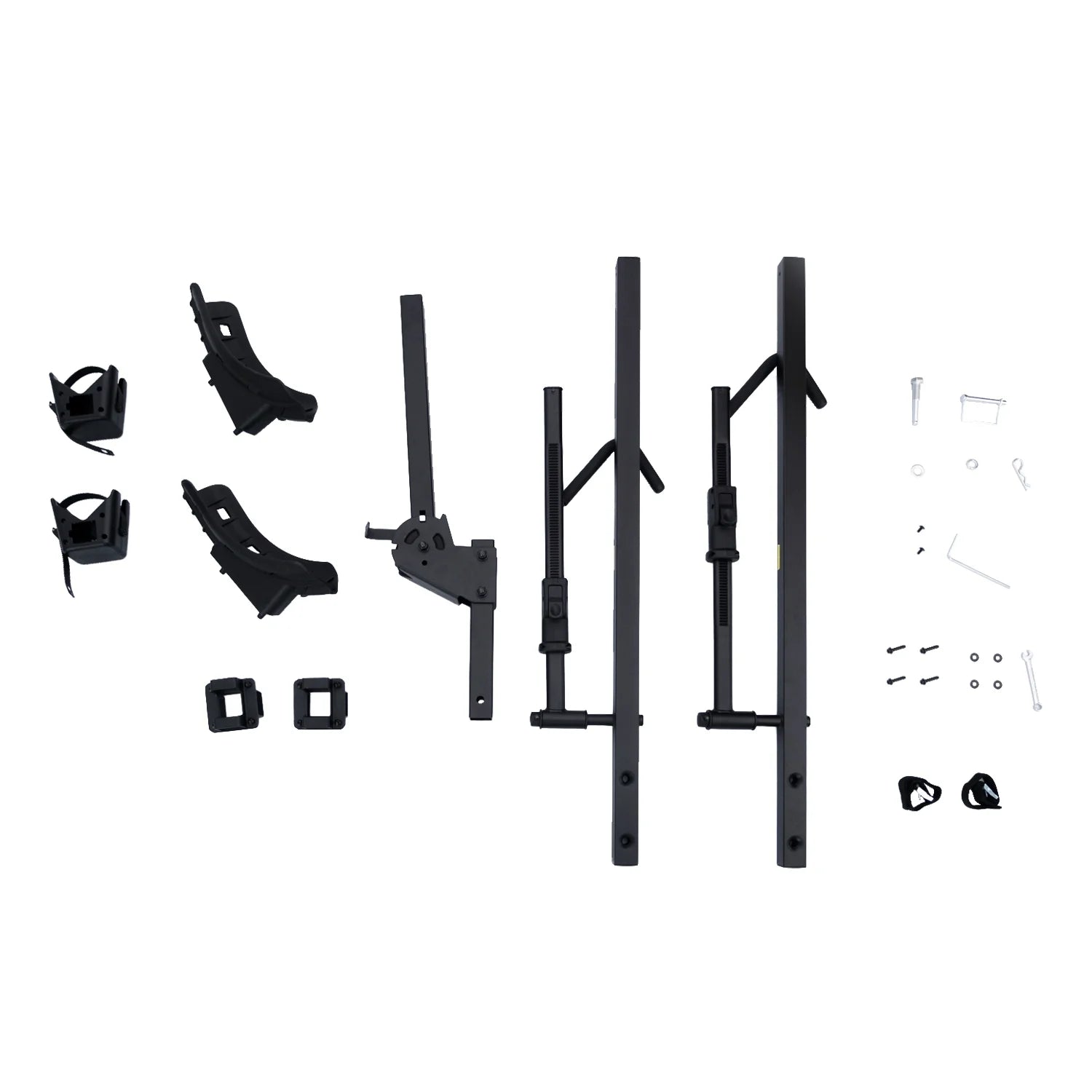 Ozark Trail Premium Platform Steel Bike Rack with 132 lb Load Capacity, 2'' Hitch Receiver E - Bike Compatible